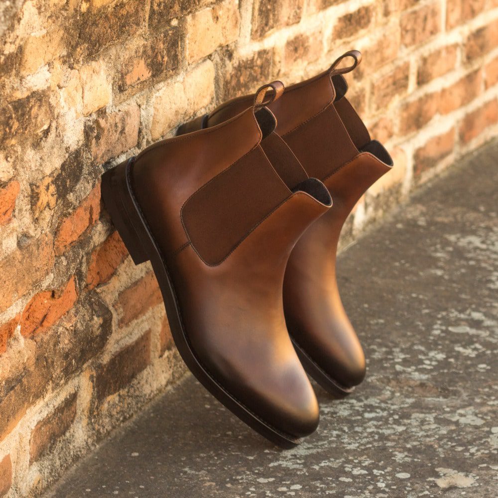 Premium crust Leather chelsea boot