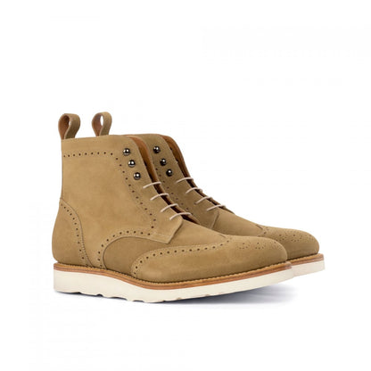 Extra Light  suede eva Leather Brogue boot