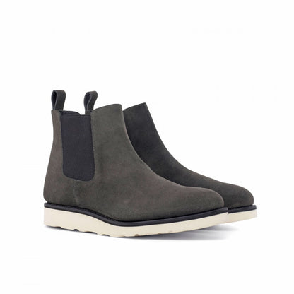 Mark Grey light weight Leather chelsea boot