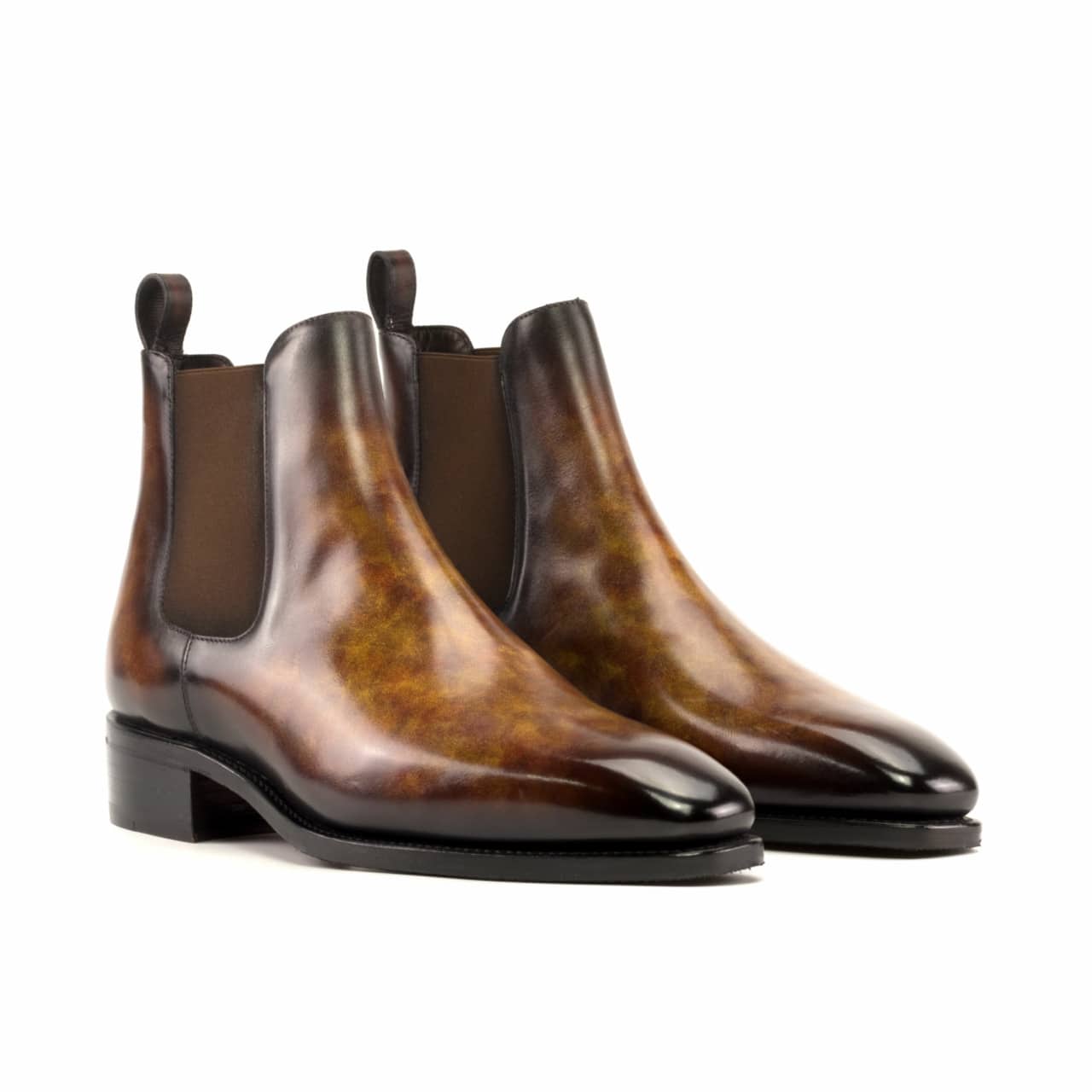 Austin Premium Fire Finish Leather chelsea boot