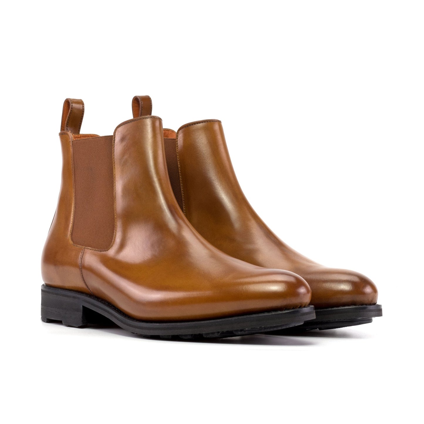 Bella Tan crust premium chelsea boot