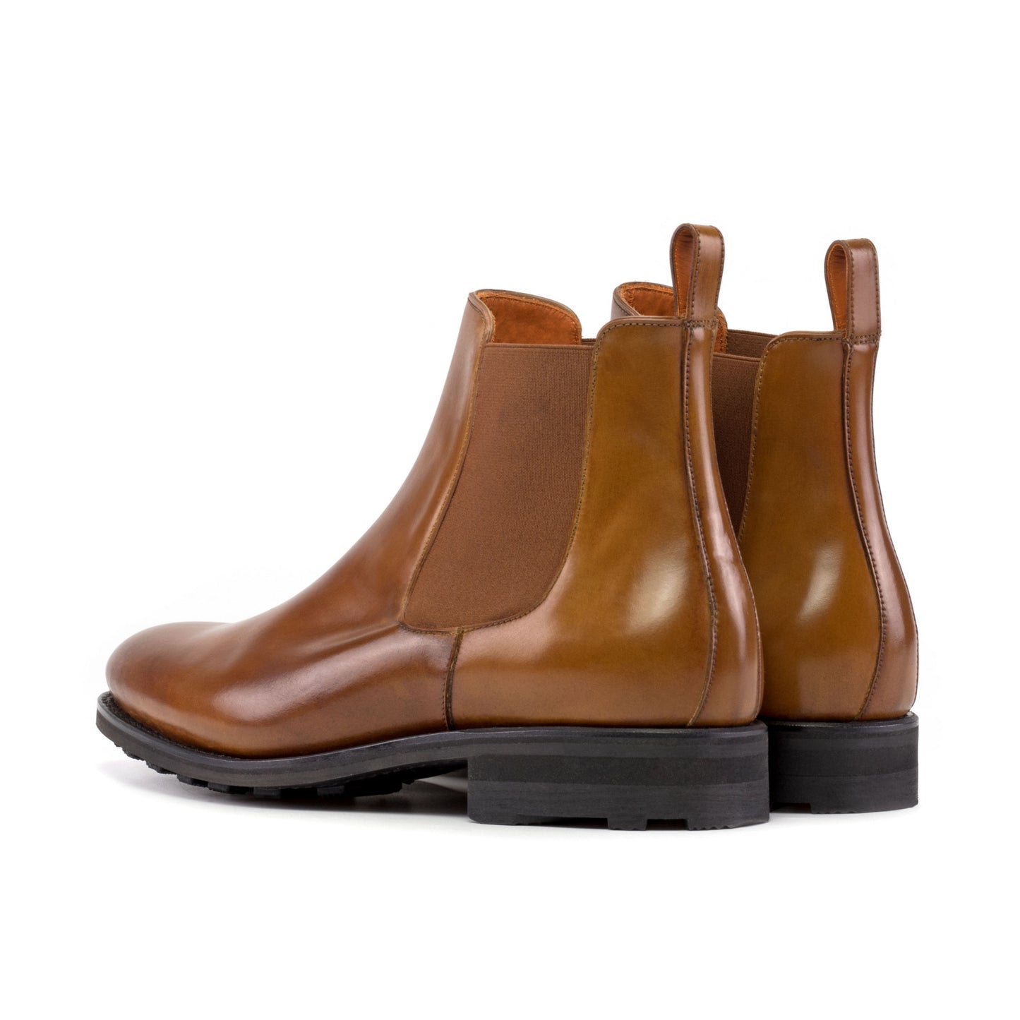 Bella Tan crust premium chelsea boot