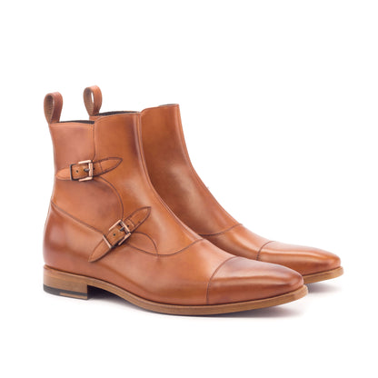 Clarks Classic Tan Leather Octavian Buckle boot