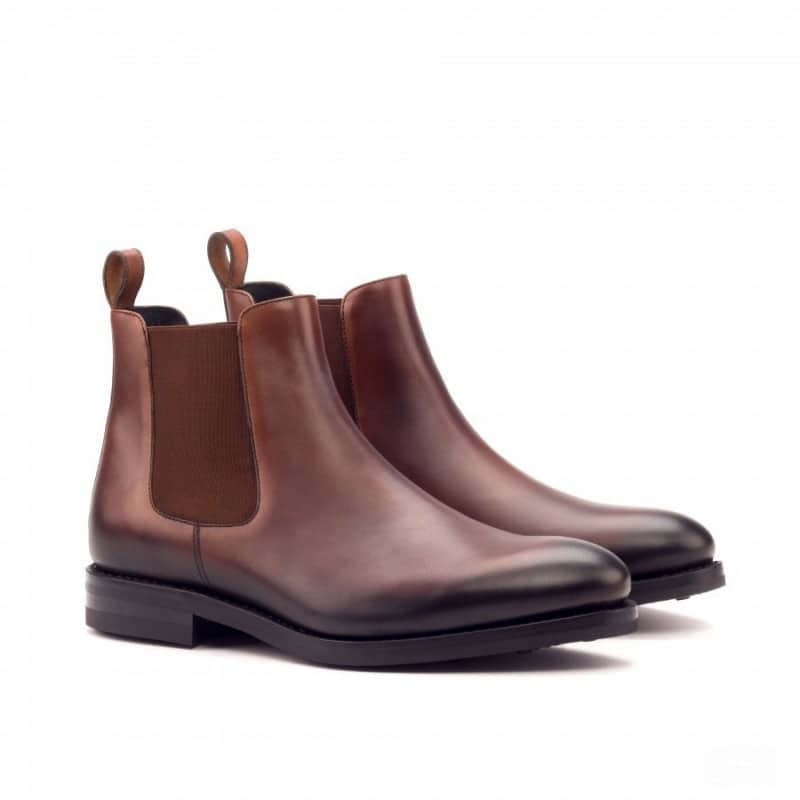 Premium crust Leather chelsea boot