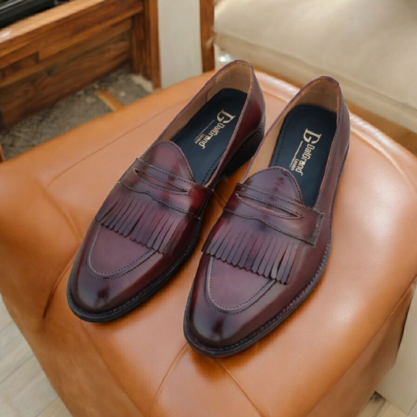 Clarks Premium cherry Penny Loafer