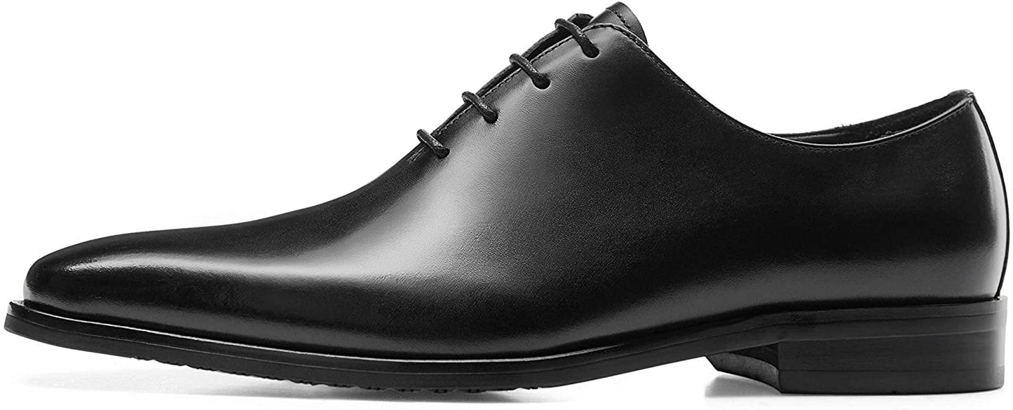 Williams Premium Black Calf Leather Wholecut Derby Shoe