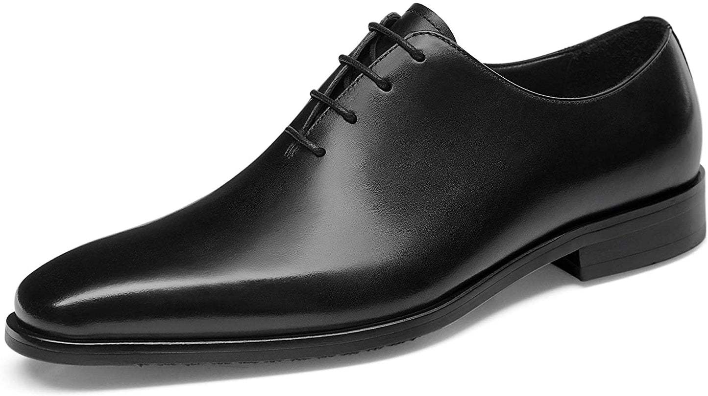 Williams Premium Black Calf Leather Wholecut Derby Shoe