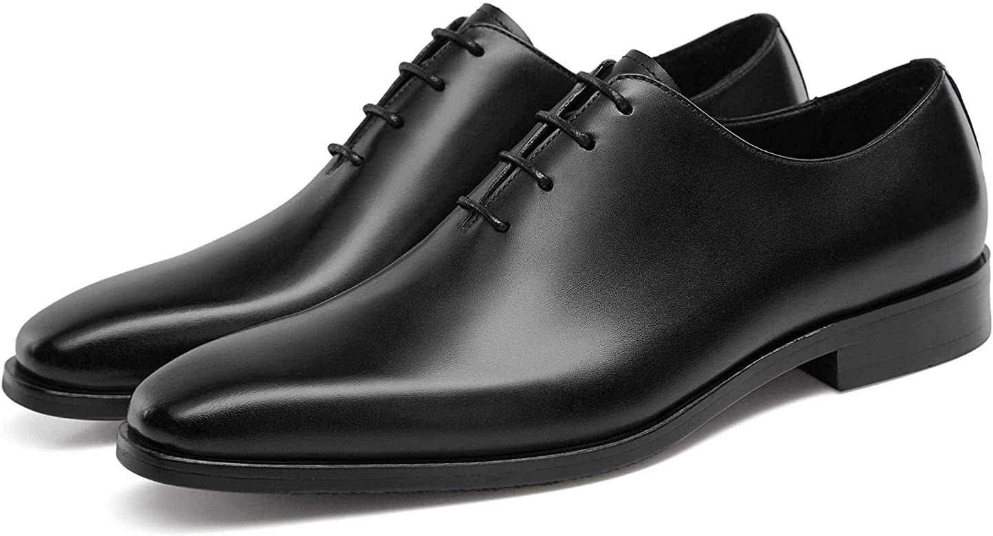 Williams Premium Black Calf Leather Wholecut Derby Shoe