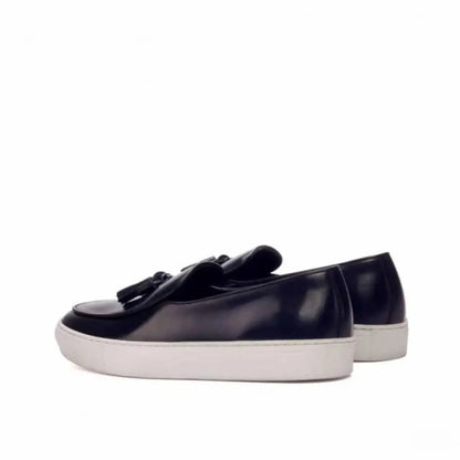 Mathew Full Black Tassel Loafer Sneaker