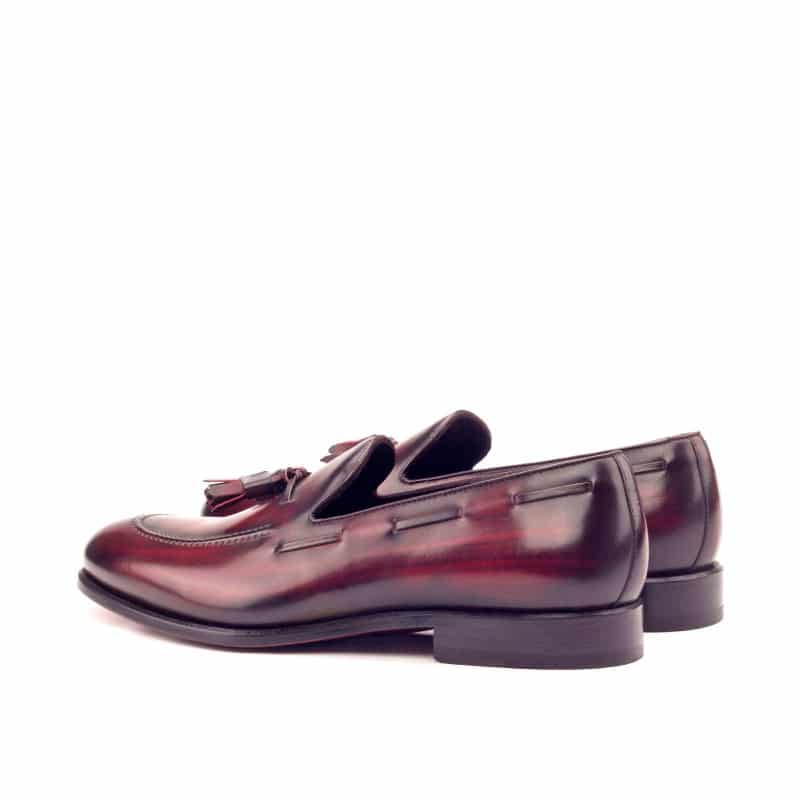 Dapper Burgundy Tassel Penny Loafer