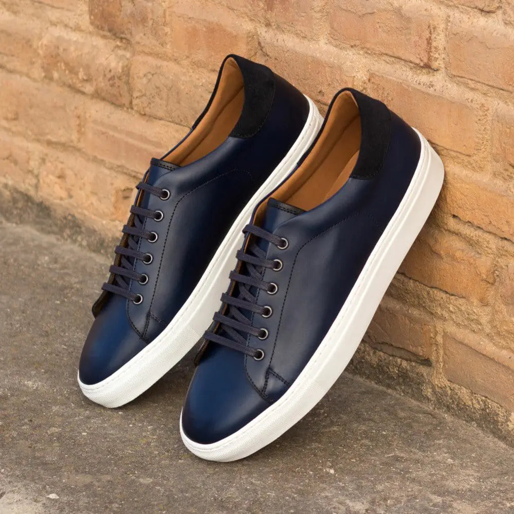 William Navy Blue Low Top Sneaker