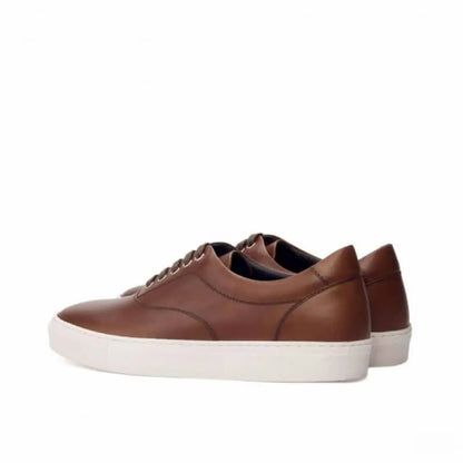 Derek Light Brown Low Top Sneakers