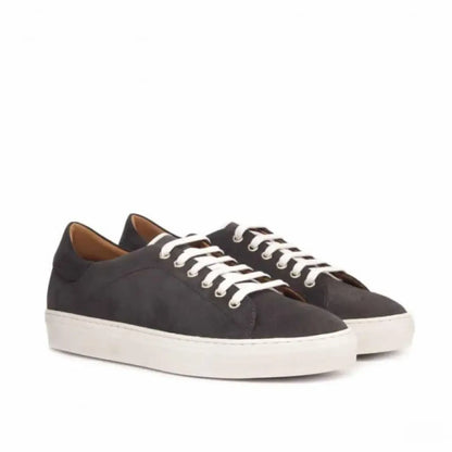 Oliver Grey Suede Low Top Sneakers