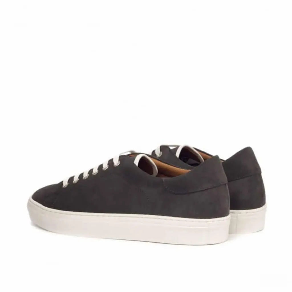 Oliver Grey Suede Low Top Sneakers