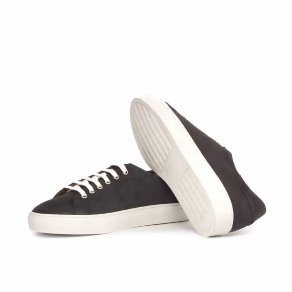 Oliver Grey Suede Low Top Sneakers