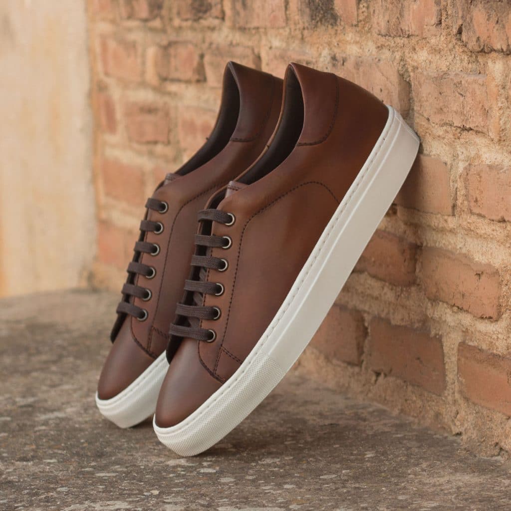 Jones Brown Low Top Sneaker