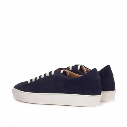 William Black Suede Low Top Sneakers