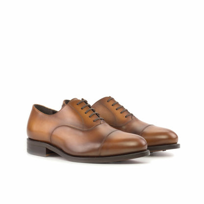 Kevin Premium Tan With Two Tone Leather Oxford Shoes