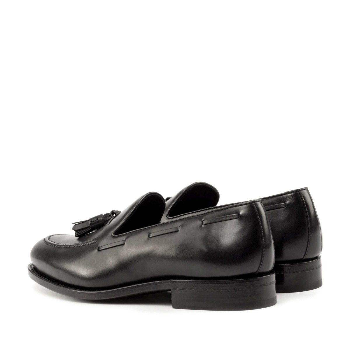 Dapper Box Calf Round Tassel Loafer