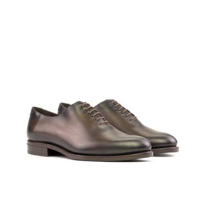 Adam Dark Coffee Leather Wholecut Shoe