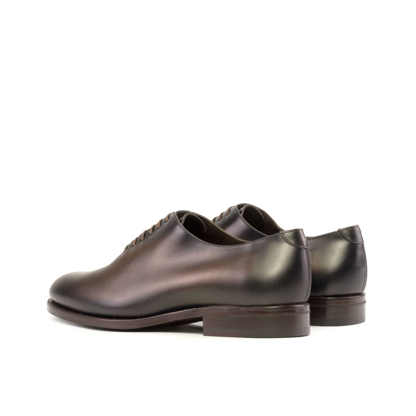 Adam Dark Coffee Leather Wholecut Shoe