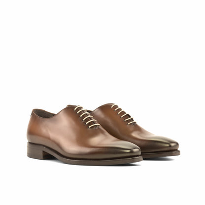 Adam Cognac With Tmoro Two Tone Shade Leather Wholecut Shoe