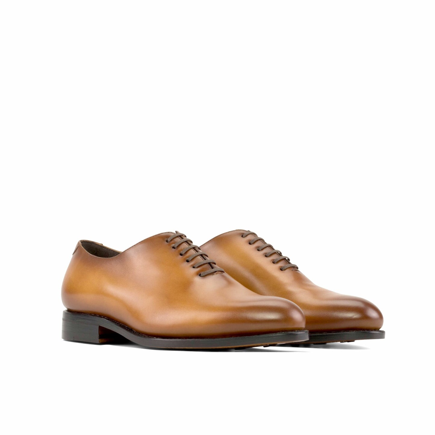 Premium Tan Calf Leather Wholecut Shoe