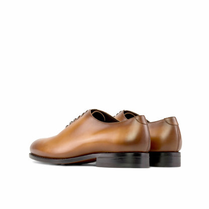 Premium Tan Calf Leather Wholecut Shoe