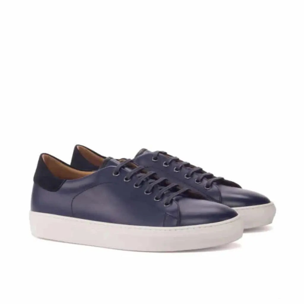 William Navy Blue Low Top Sneaker