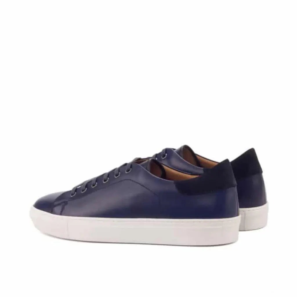 William Navy Blue Low Top Sneaker